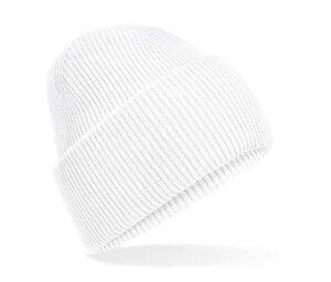 BEECHFIELD BF385R - CLASSIC ENGINEERED DEEP CUFFED BEANIE White