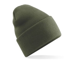 BEECHFIELD BF40R - ORIGINAL DEEP CUFFED BEANIE Olive Green