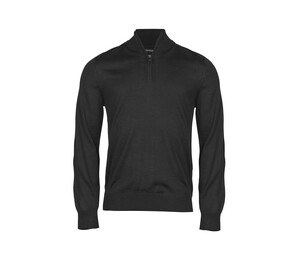 TEE JAYS TJ6010 - MEN'S HALF ZIP Black