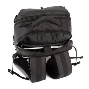 Kimood KI0933 - Business backpack with front soft pocket Black