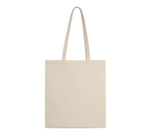 Kimood KI3223 - Tote bag with long handle Natural