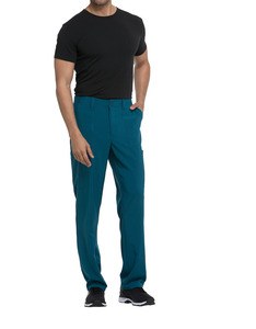 Dickies Medical DKE015 - Men's drawstring trousers with standard waistband Caribbean Blue