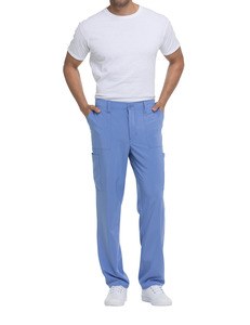 Dickies Medical DKE015 - Men's drawstring trousers with standard waistband Sky