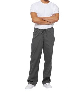 Dickies Medical DKE83006 - Unisex drawstring trousers with standard waistband Pewter