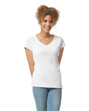 Gildan GI64V00L - Softstyle Ladies V-Neck T-Shirt