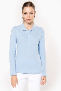 Kariban K257 - Ladies’ long-sleeved piqué polo shirt