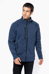 Kariban K9106 - Mens mottled zipped jacket