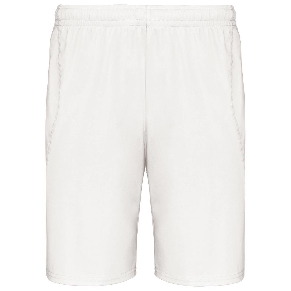 White Sports Shorts